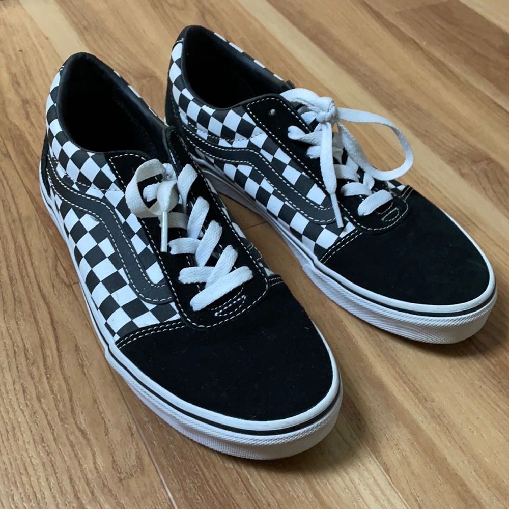 Checkered Vans!